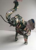 Circa 1990s Artisan, Hand Made, Large Sculptural Repurposed ‘Amstel Elephant’
