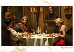 Mr. Jerusalem “Alexander The Great Having Dinner With Marilyn Monroe-D2” Original, A2 Poster Prin...