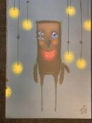 MDS/My Dog Sighs Signed Limited Edition 70 x 50 cm Bird/Owl/Figure