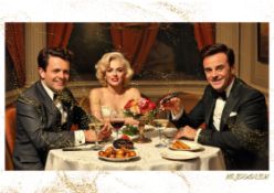 Mr. Jerusalem “Ant & Dec Having Dinner With Marilyn Monroe-D2” Original, A2 Poster Print