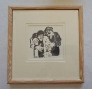 Karel Lek 'Jokers' Acrylic (1929 - 2020)