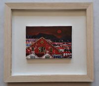 John Cooper Oil On Canvas 'Capel Goch A Tai Teras' 2009