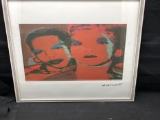 Andy Warhol, Limited Edition Print Plate Signed