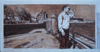 Clive Head - Original Large-Scale Acrylic Sketch 