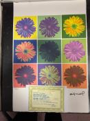 Andy Warhol, Original, Lithograph, Limited Edition, Plate Signed, Framed