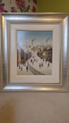 Vic Gartside - Original On Board Signed, Framed