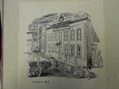 Edward Bawden RA Original London Lithograph Armourers Hall Gift Friend / Corporate
