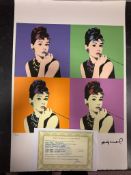 Andy Warhol, Original, Lithograph, Limited Edition, Plate Signed, Framed