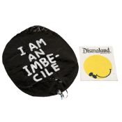 David Shrigley OBE (b 1968) ‘I AM AN IMBECILE’ balloon, & Official Banksy Dismaland Programme, 20...