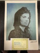 Andy Warhol, Original, Lithograph, Limited Edition, Plate Signed, Framed