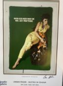 Connor Brothers Signed Limited Edition When God Made Man She Was Just Practising Free Post Worldw...
