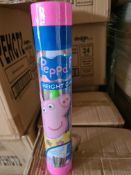 12pcs Brand new Peppa Pig Craft kit in tube with pencils , markers , colour sheets etc - 12pcs in...