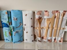 10pcs Bamboo Cutlery travel set - in carry pouch assorted designs - 10pcs in lot rrp £7.99 each