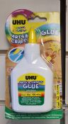 50pcs Brand new UHU glue 100ml craft and play - rrp £5.99 -