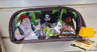 50pcs Brand new Pirate pencil case by Puckator - rrp £3.99.
