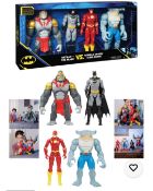 5pcs Brand new sealed large size Spinmaster Character set - Batman etc - large size toy set - rrp...