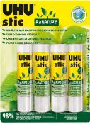 400pcs Brand new UHU glue 21 Gram stick - 100pcs in lot , loosed packed , image on card is for re...