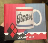 10pcs - Harley Quinn DC licensed mug - Half Moon Bay stock - rrp £14.99 - 10pcs in lot