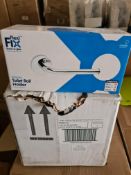 12pcs Croydex Toilet roll holder - new and sealed rrp £7.99.