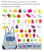 10pcs - Squishy set contains 80pcs in each set - and carry bag - comes in presentation box - 10pc...