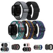50 x Various LHXYUO 3 Pack Elastic Braided Straps RRP £7.99 ea