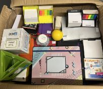 Box To Contain Approx. 40 Notebooks & Items