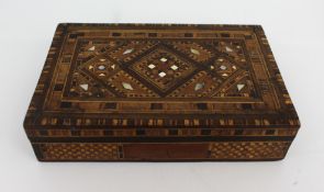 Middle Eastern Marquetry Box – Beirut, 1945