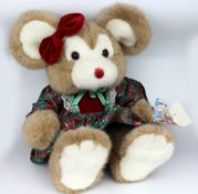 Pair of Vintage Commonwealth Toys Merry Mice