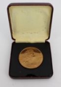 Elizabeth II 1953 Coronoation Cased Medallion
