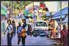 Original Oil On Canvas By R. Lacy