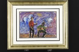 La Rocca Original Painting, Italian Artist