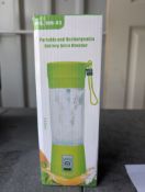 Green Portable and Rechargeable Blender - USB. RRP £15