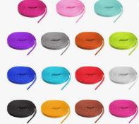10 Pairs of Largered Flat Shoelaces - Various Colours and Sizes - RRP £39.99