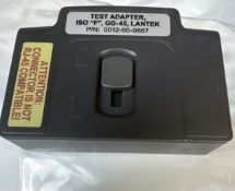 Ideal Networks Test Adapter For Lantek Iso “F” GG-45 Part 0012-00-0667