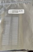 Agilent 01130-81506 82 Ohm Resistor 96 Nos and 01131-94309 Template HP Keysight