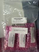 3x Keysight 1250-2879 Adapter-Coaxial Straight Male-n Female-SMA 500hm