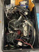 Large Box To Contain Mixed Items Inc Cables