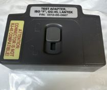 Ideal Networks Test Adapter For Lantek Iso “F” GG-45 Part 0012-00-0667