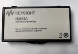 Keysight Agilent N2849A InfiniiMax Quick Tips For Use With Quicktip Probe Heads