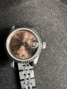 Ladies Rolex Oyster Perpetual Datejust Watch