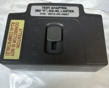 Ideal Networks Test Adapter For Lantek Iso “F” GG-45 Part 0012-00-0667