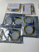 5x Fiber Optic Cable Sets