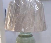 Hessian Style Lampshade