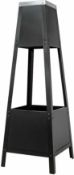 2 x Pallets | La Hacienda Contemporary Silver Top Chimenea | Black RRP £85 Per Unit | Resale