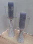 Libra Sandbanks Glass Jar (Pair)