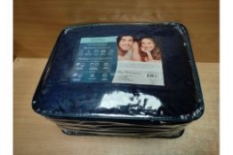 Quility Weighted Blanket For Adults - King Size, Navy Grey (86 x 92 Inch)- RS-A0489/3