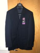 Tailored Suit Jacket Skopes Madrid Size 36R Navy