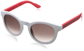 Gucci Unisex Designer Sunglasses 3653 S 19iK8 WHT FUCHFLUO Deadstock RRP £275
