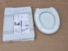 Seville Standard White Plastic Toilet Seat (RS-A0303)