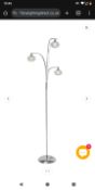 Toulon Polished Chrome Floor Lamp
